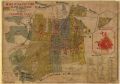 Mapa del progreso de la Ciudad de Mexico durante los años 1810 - 1909